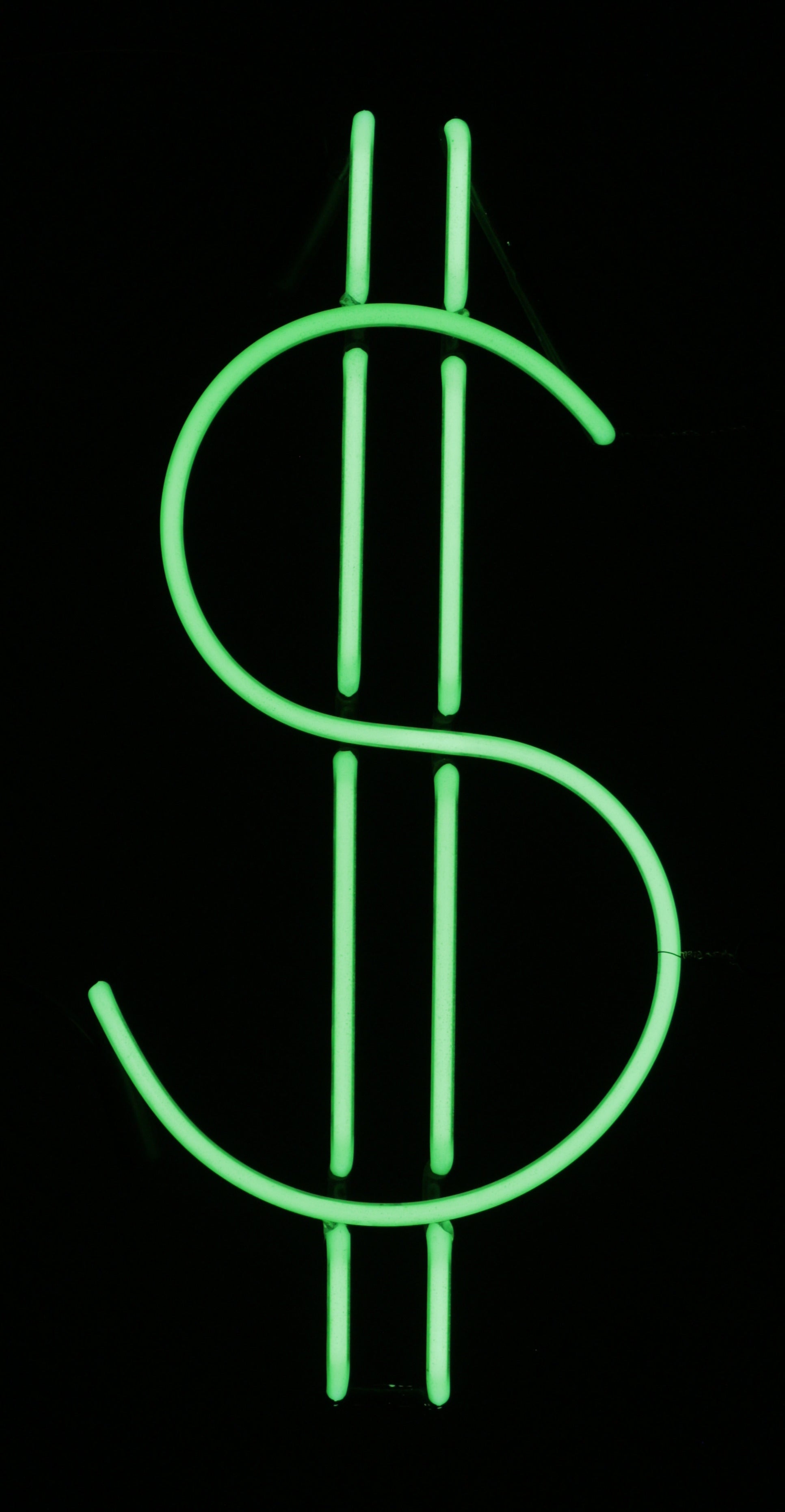 DOLLAR SIGN neon sign