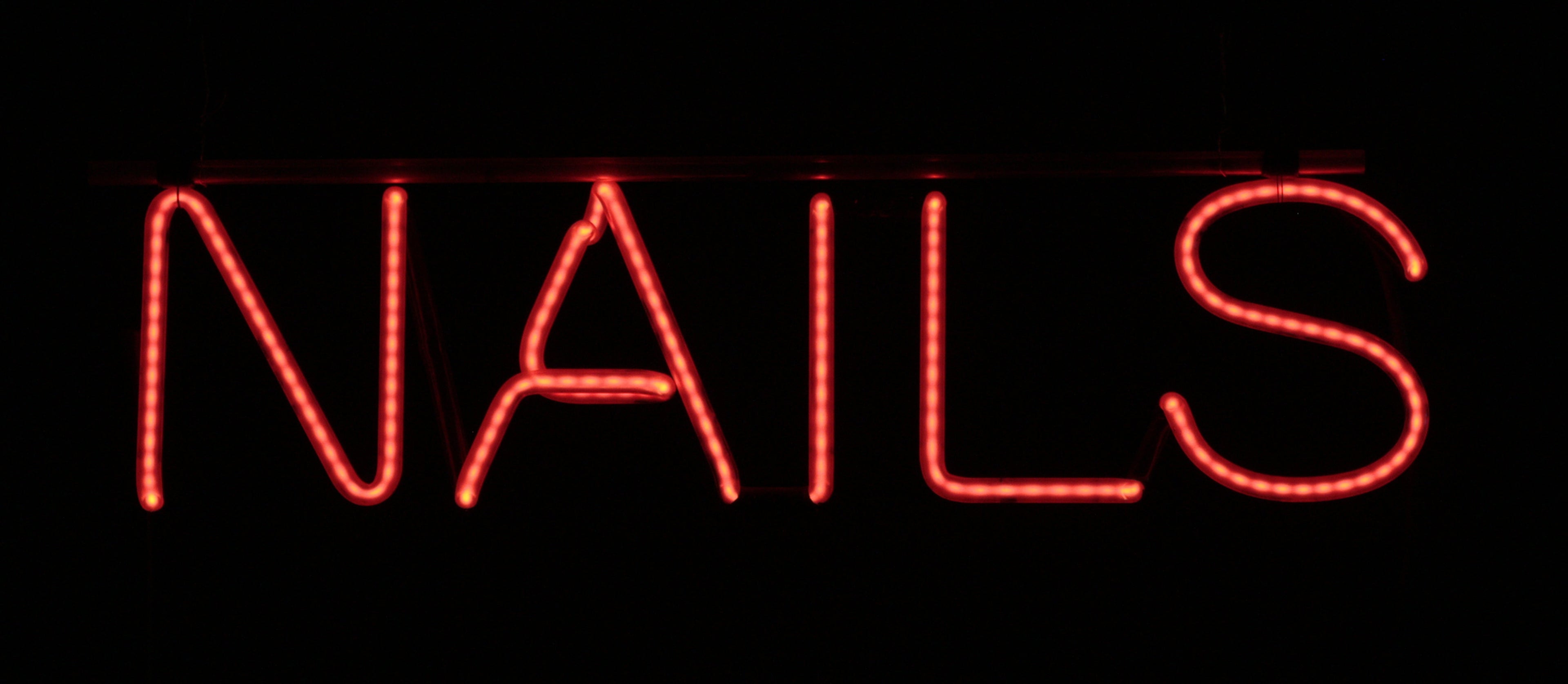 NAILS neon sign