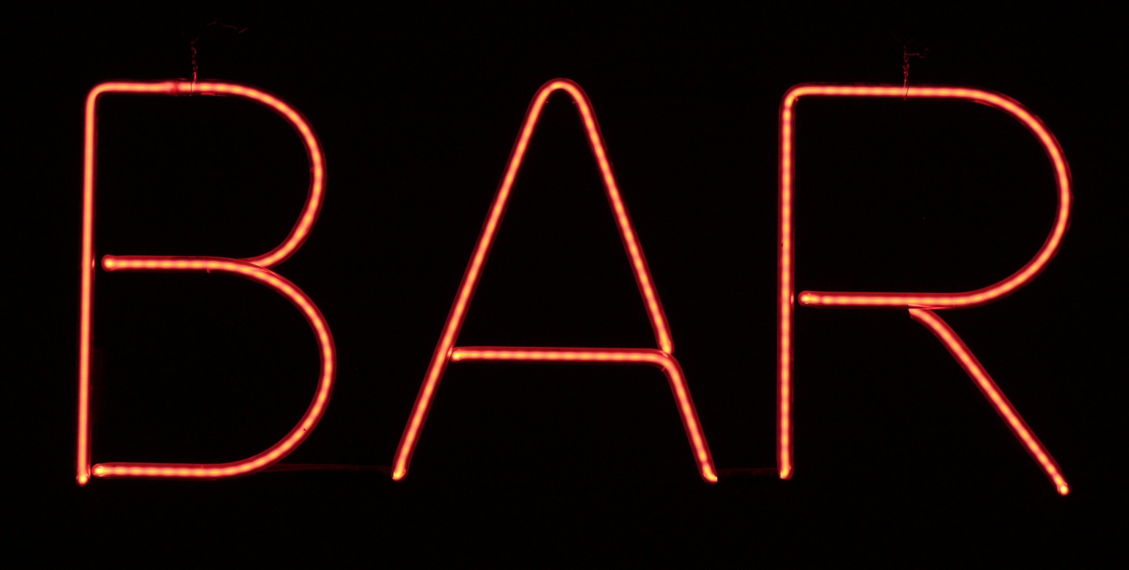 BAR neon sign