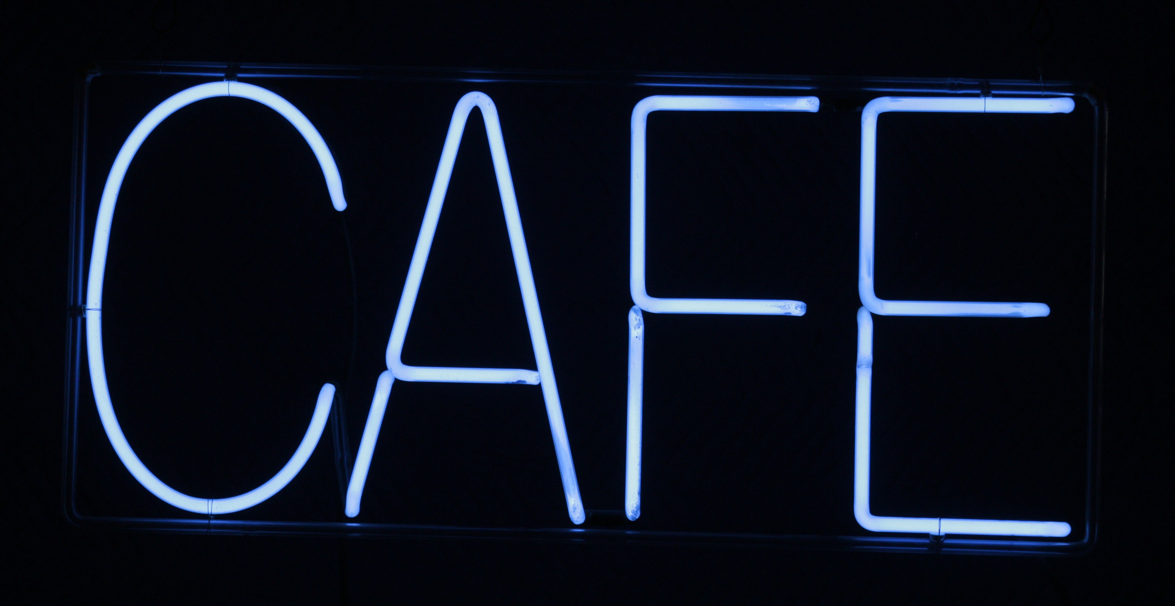 CAFE neon sign