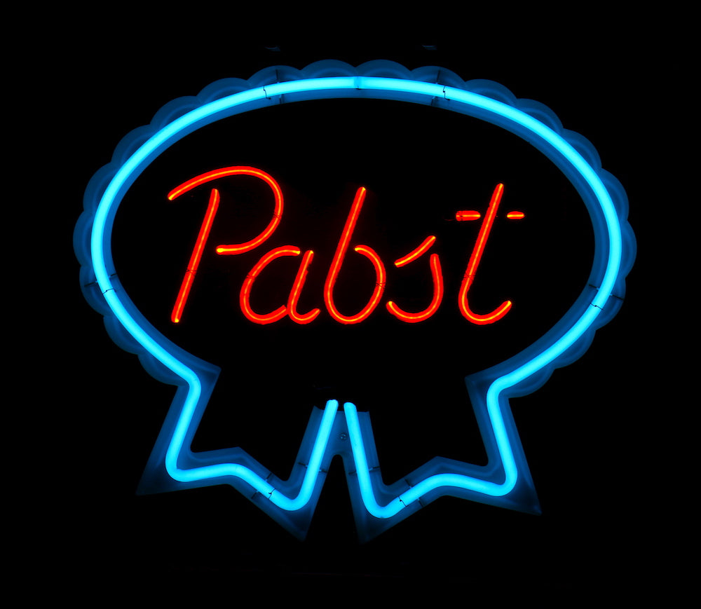PABST neon sign