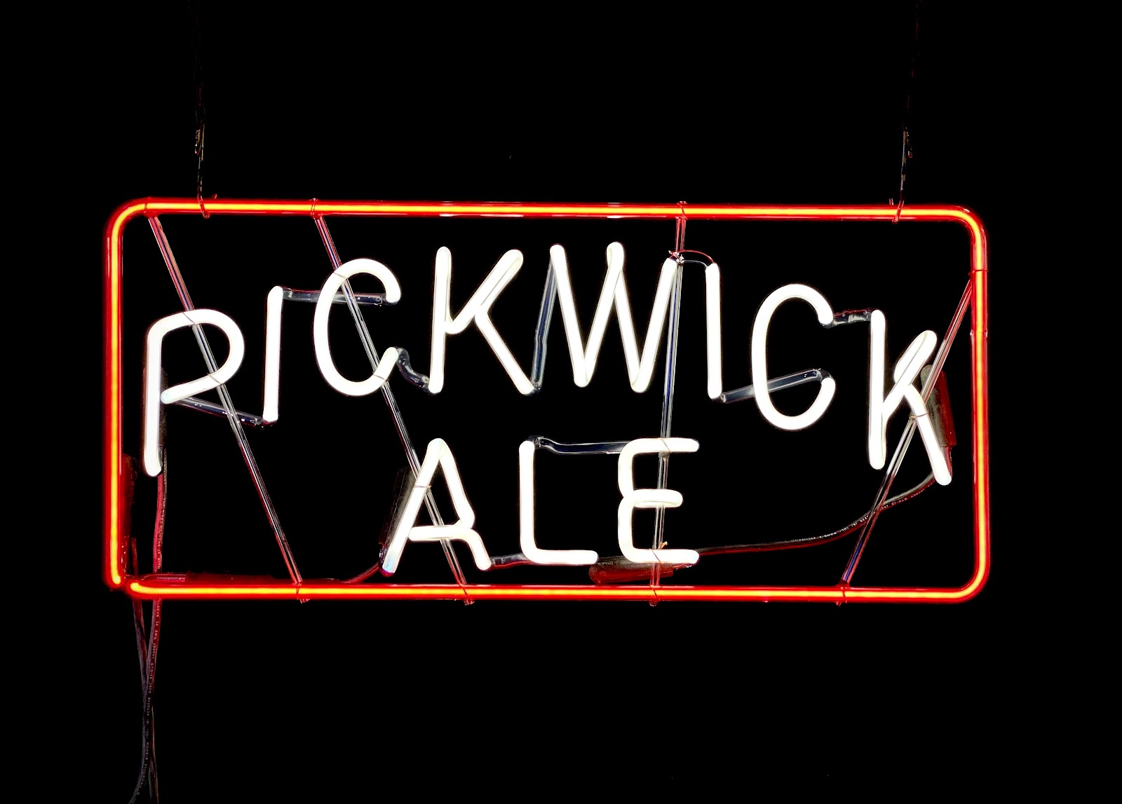 PICKWICK ALE neon sign