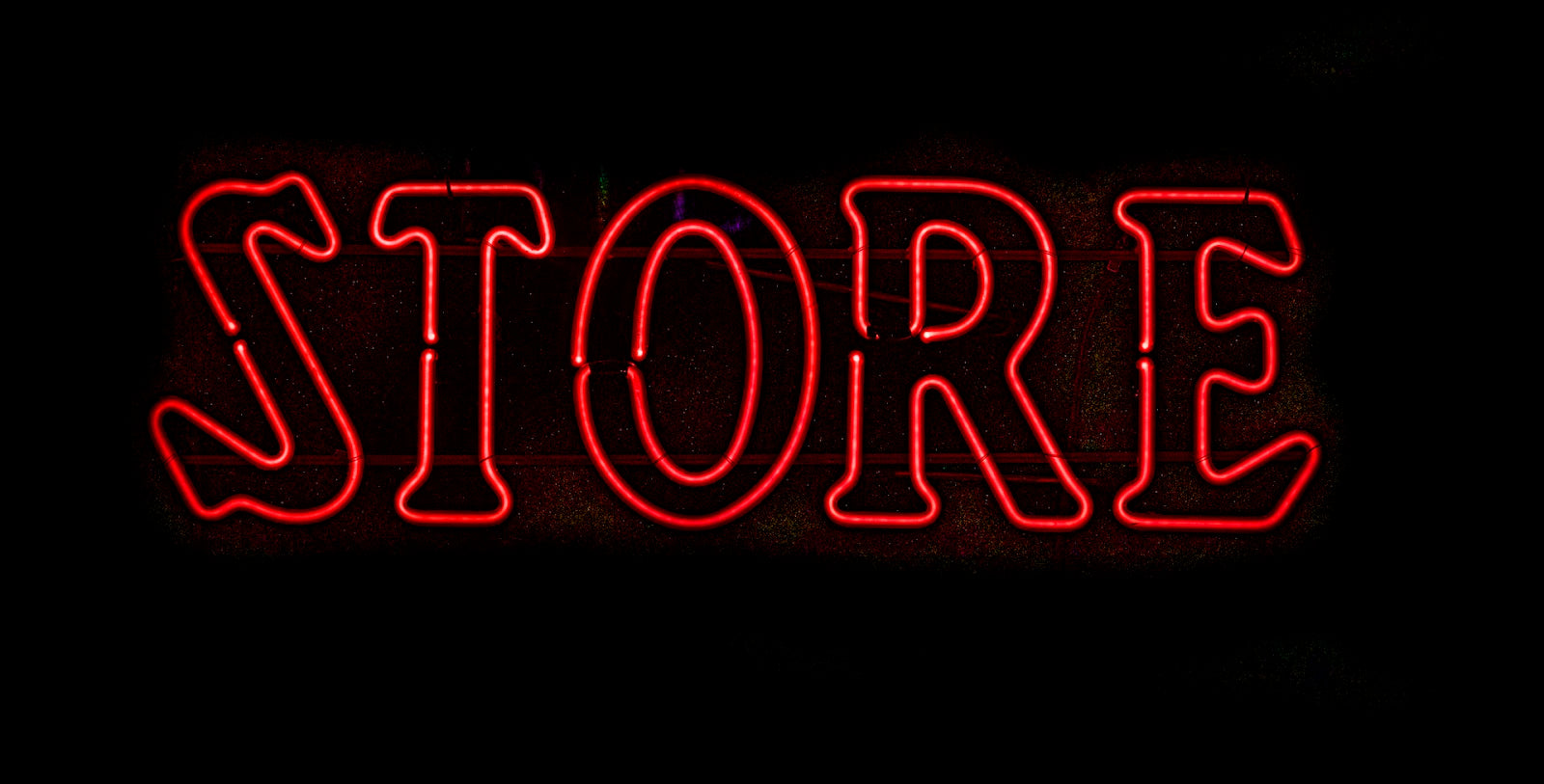 STORE neon sign
