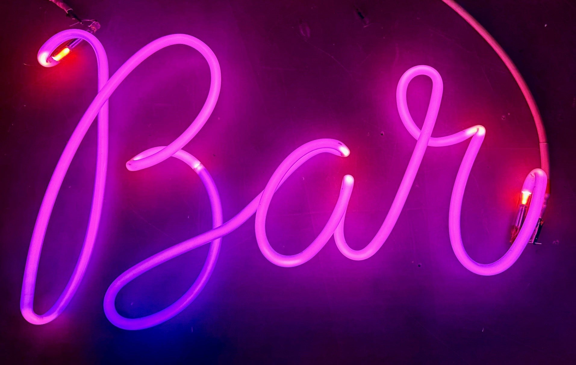 BAR neon sign