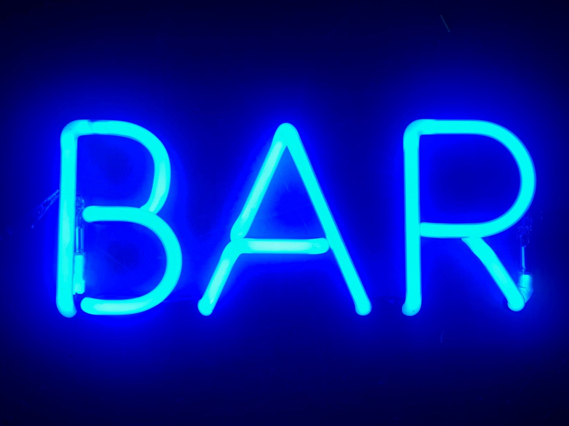 BAR neon sign