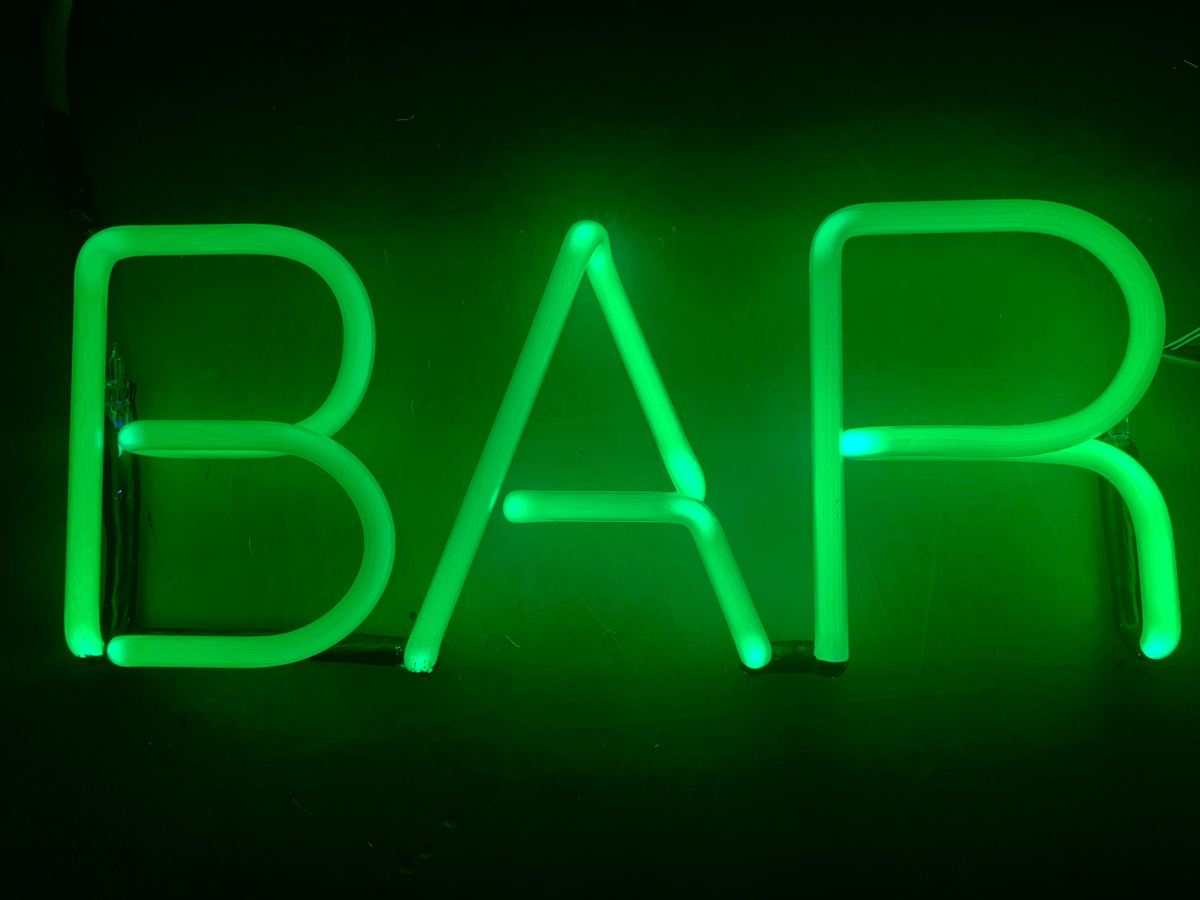 BAR neon sign