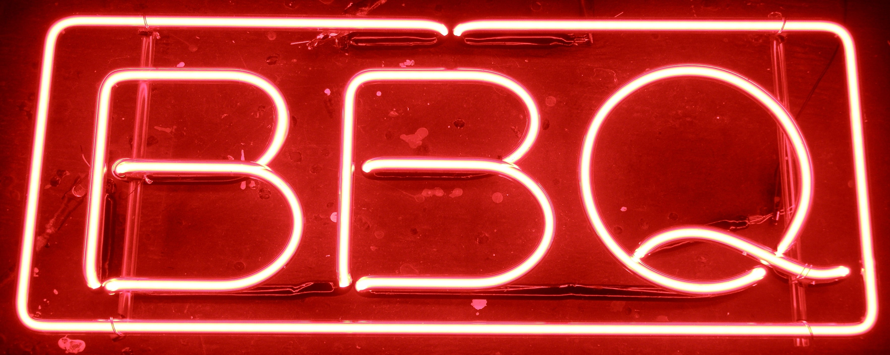 BBQ neon sign