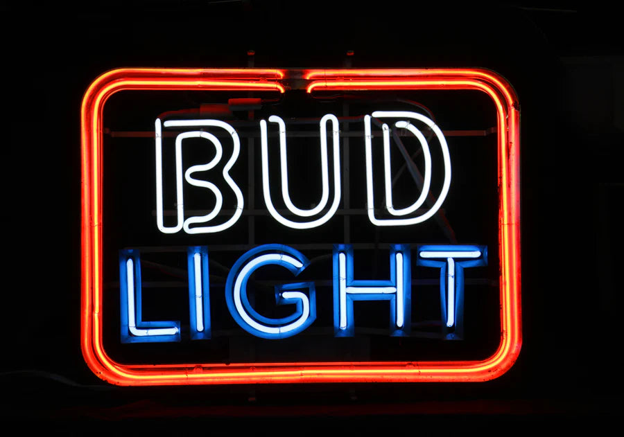 BUD LIGHT neon sign