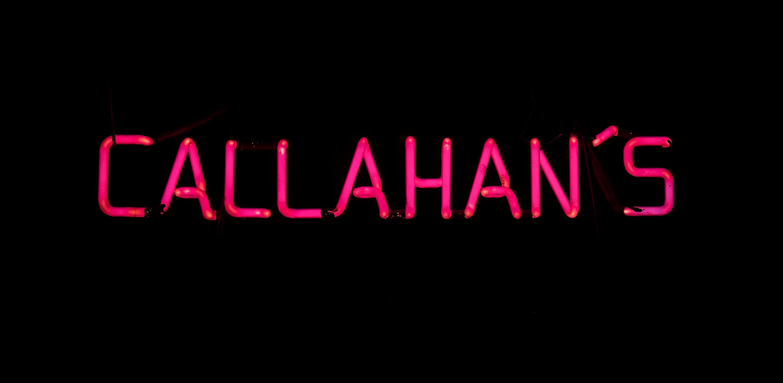 CALLAHAN'S neon sign