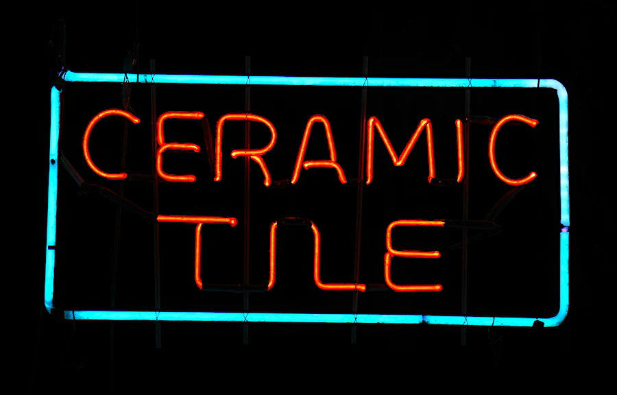 CERAMIC TILE neon sign