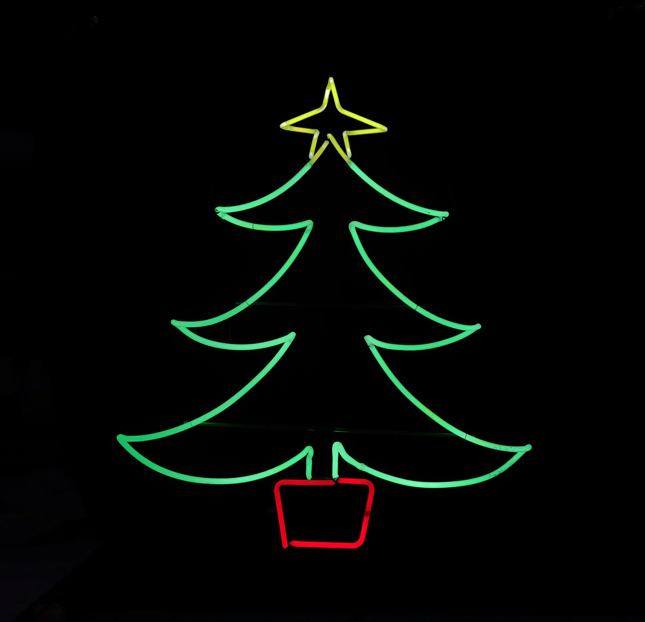 CHRISTMAS TREE neon sign