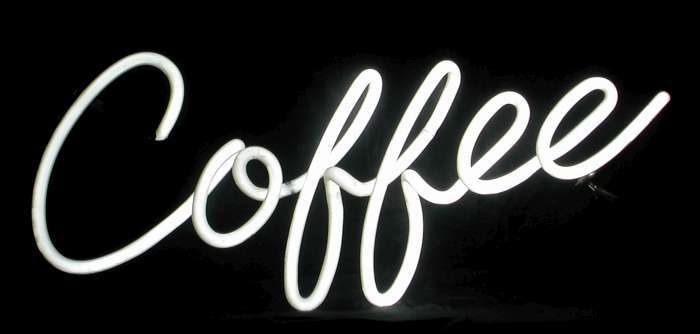 COFFEE neon sign
