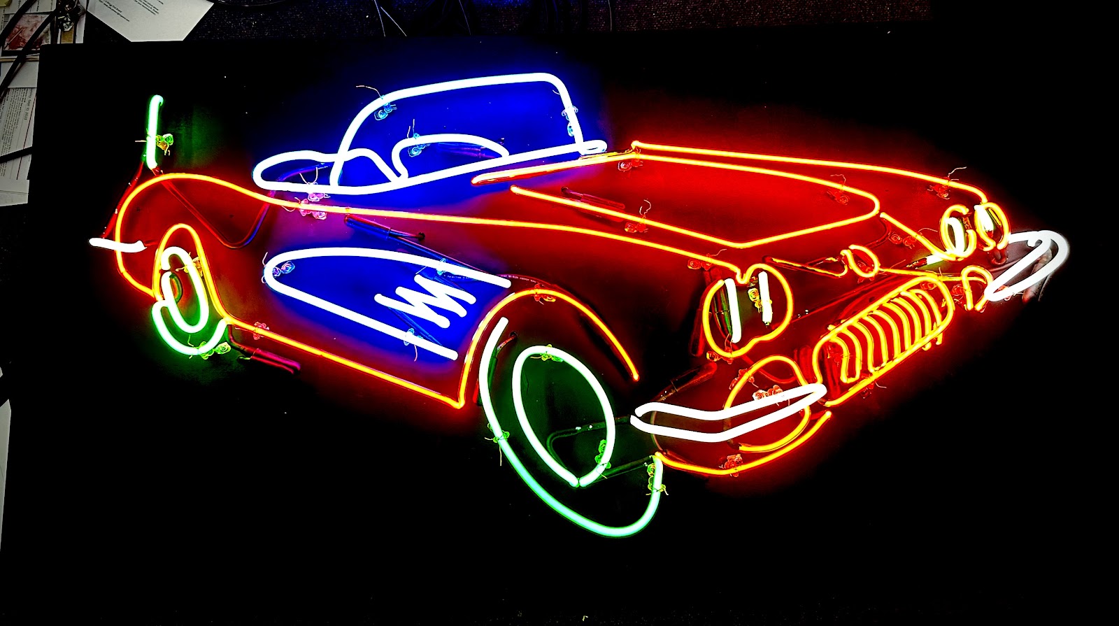 CORVETTE CLASSIC neon sign