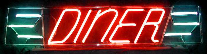 DINER neon sign