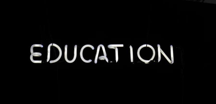 EDUCATION neon sign