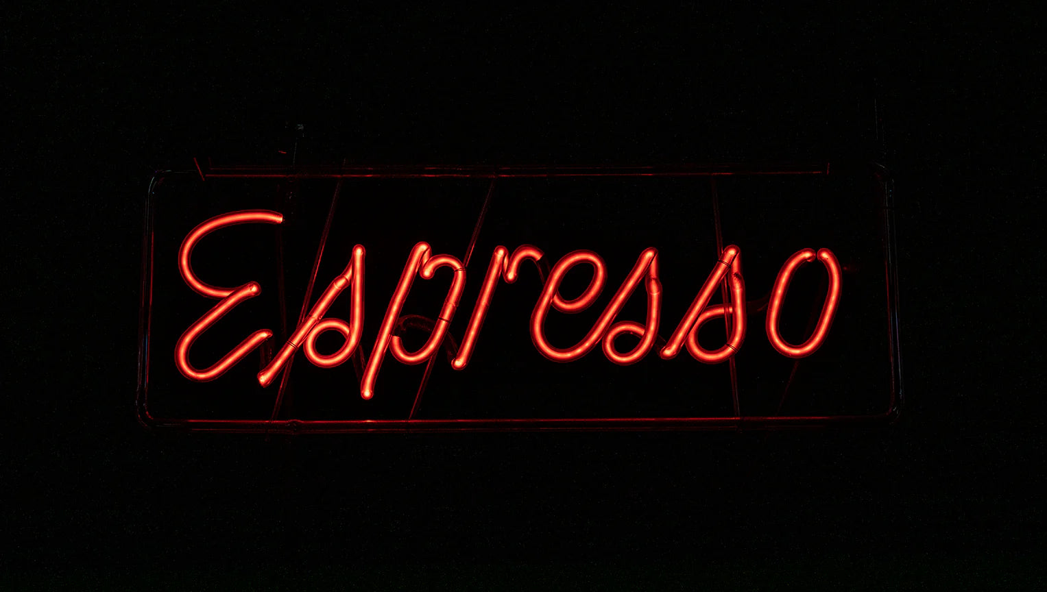ESPRESSO neon sign