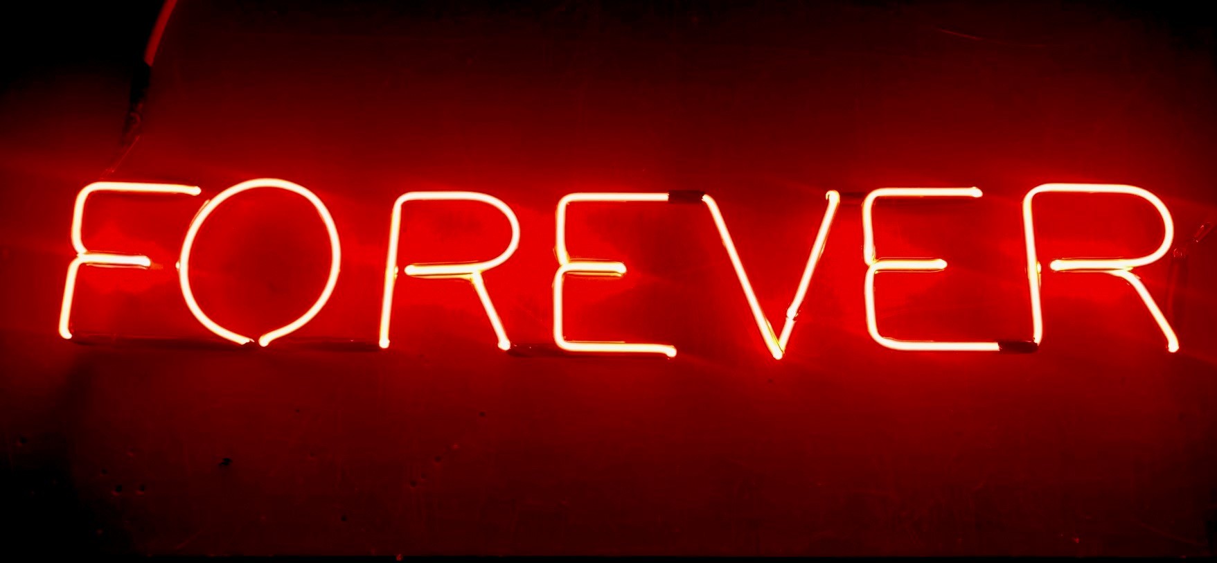 FOREVER neon sign