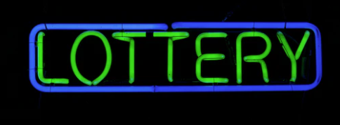 LOTTERY neon sign