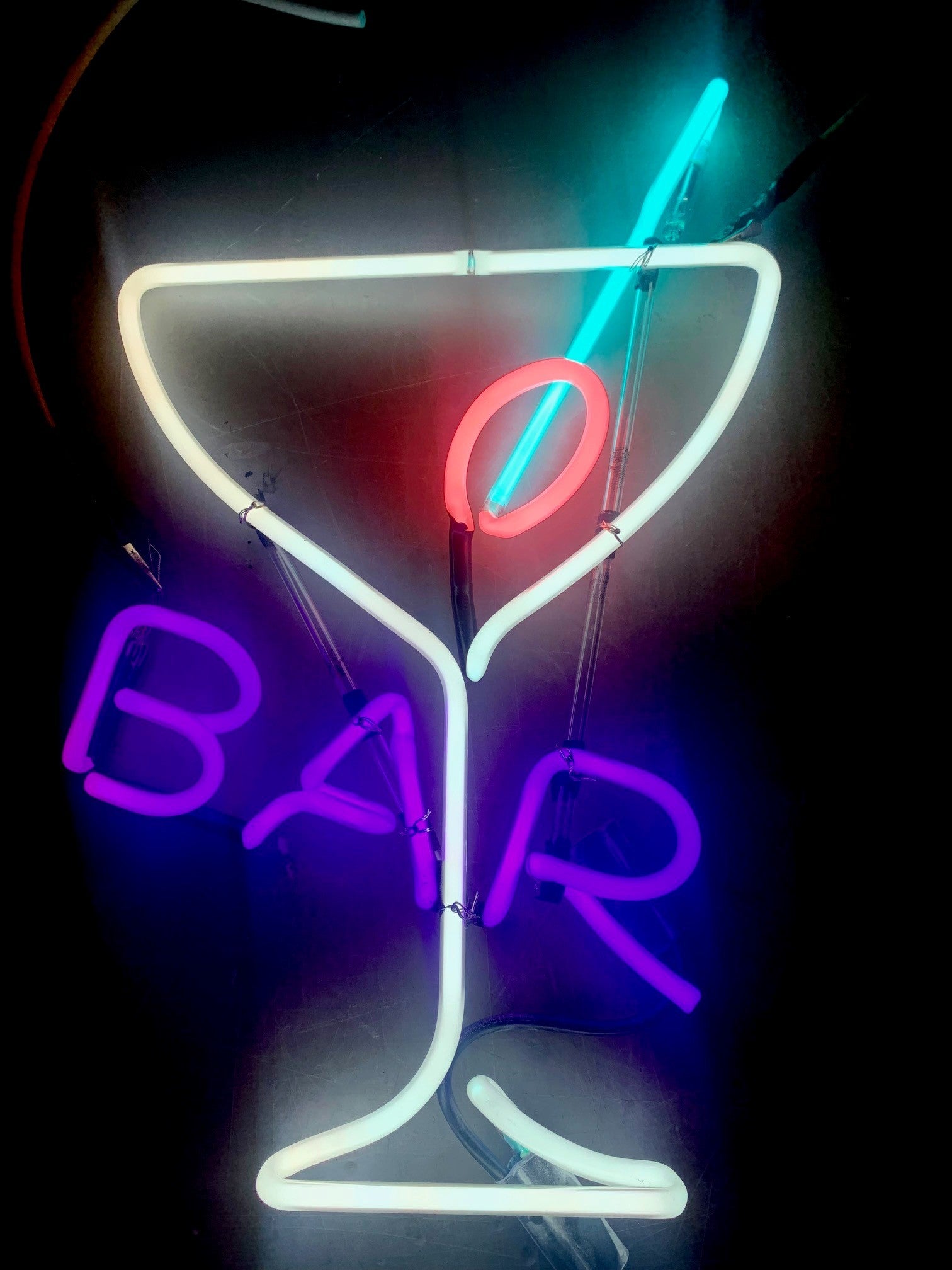 BAR neon sign