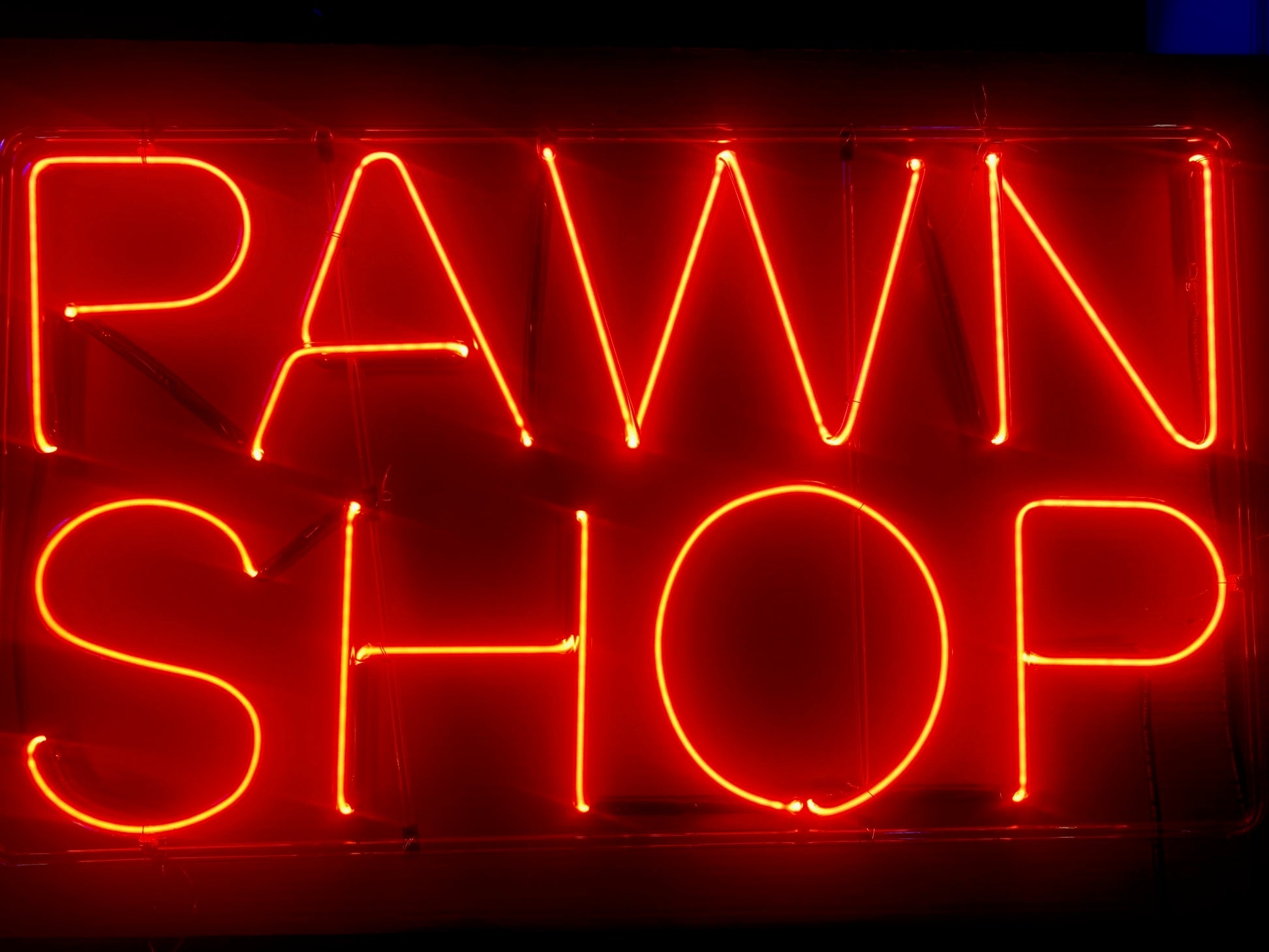 PAWN SHOP neon sign