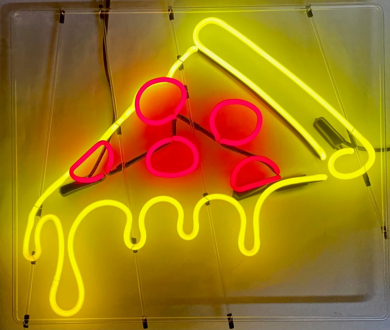PIZZA SLICE neon sign