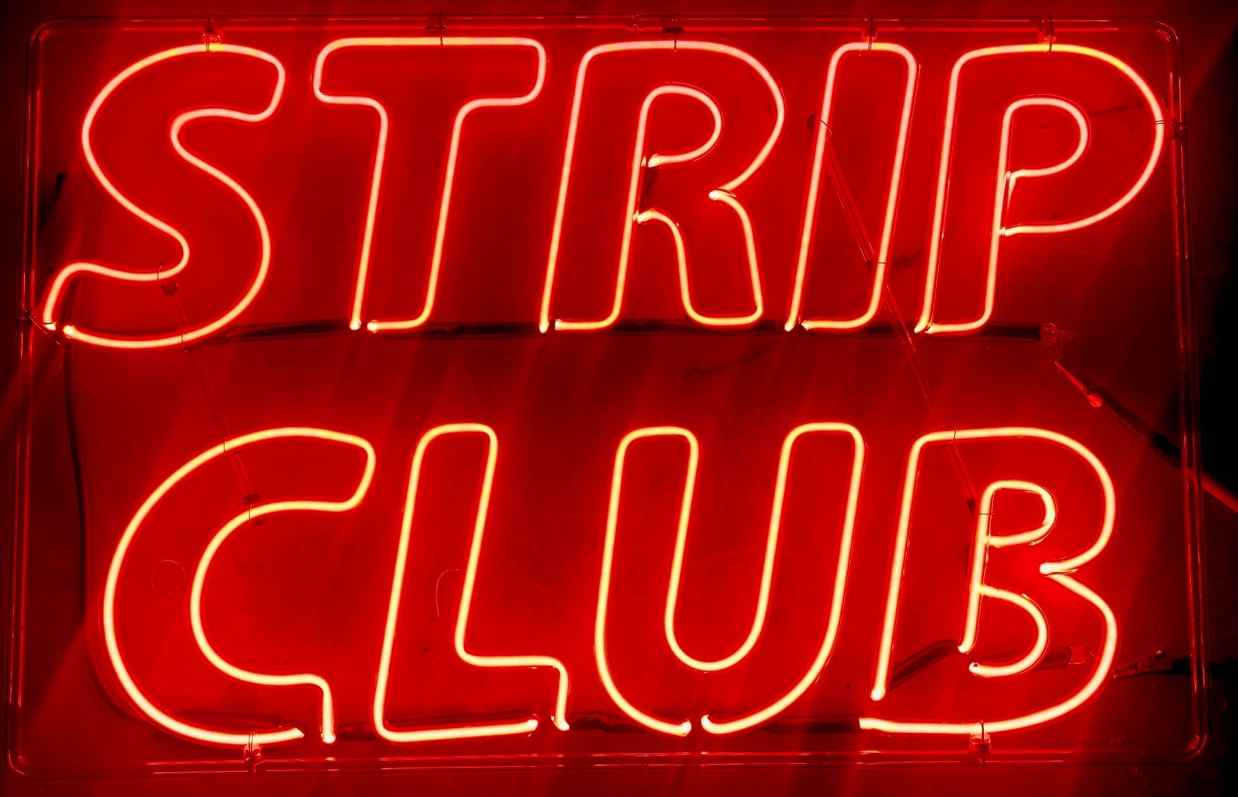 STRIP CLUB neon sign