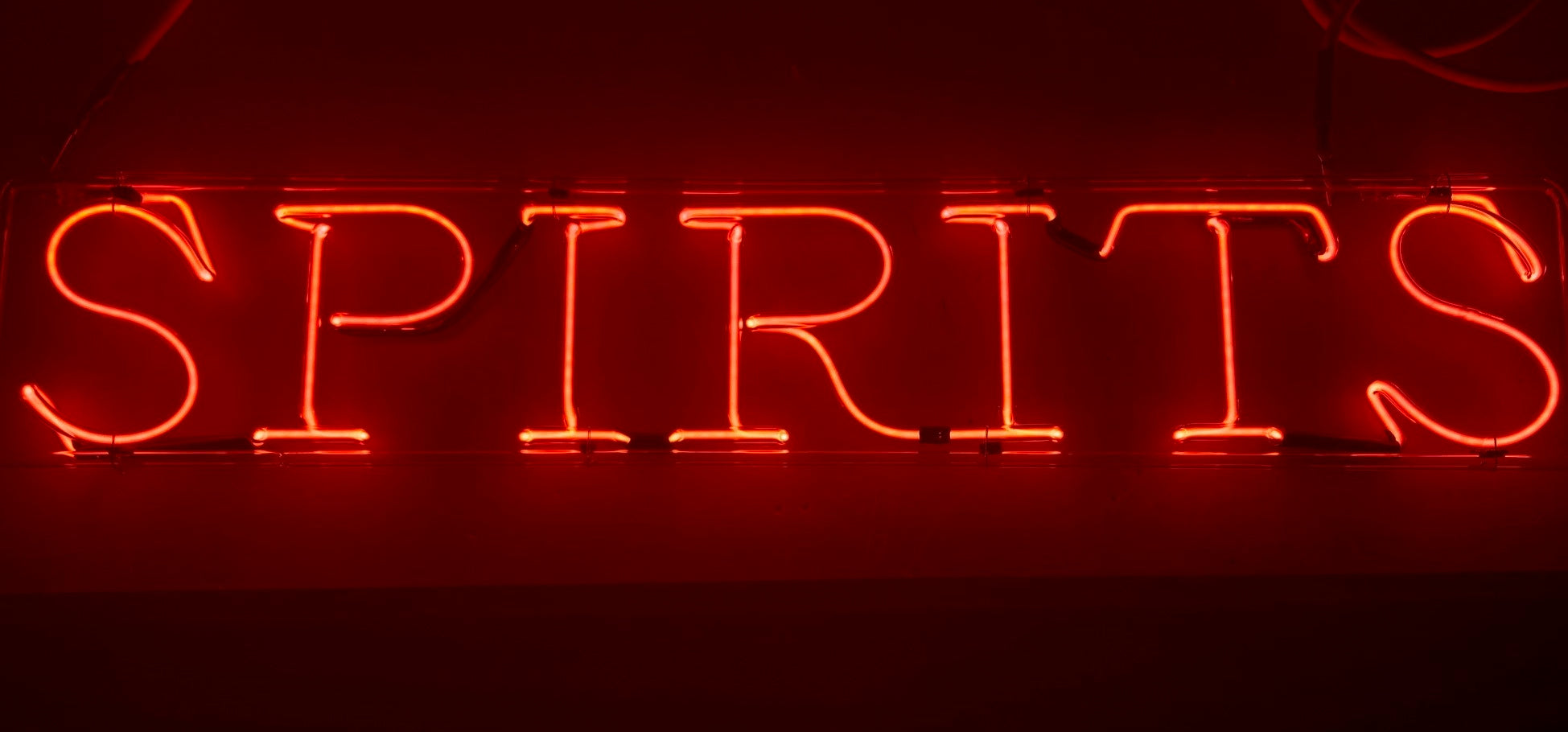 SPIRITS neon sign