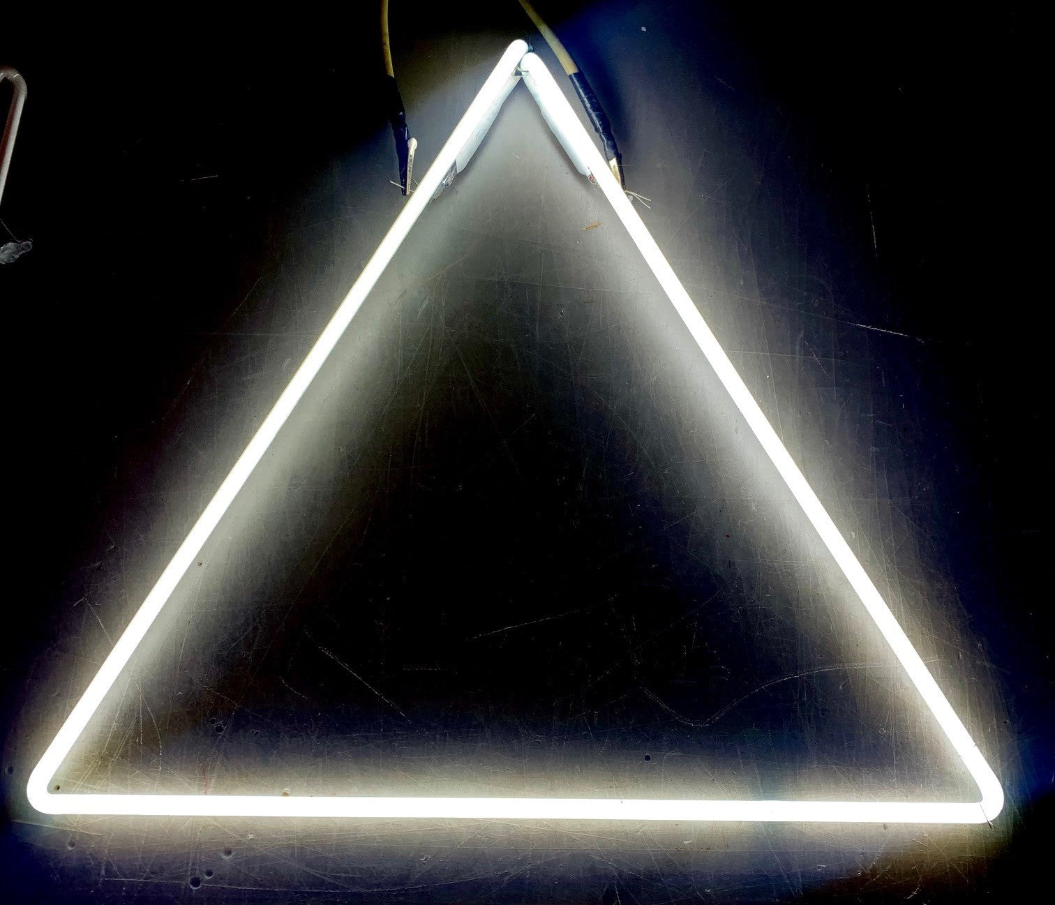 TRIANGLE neon sign