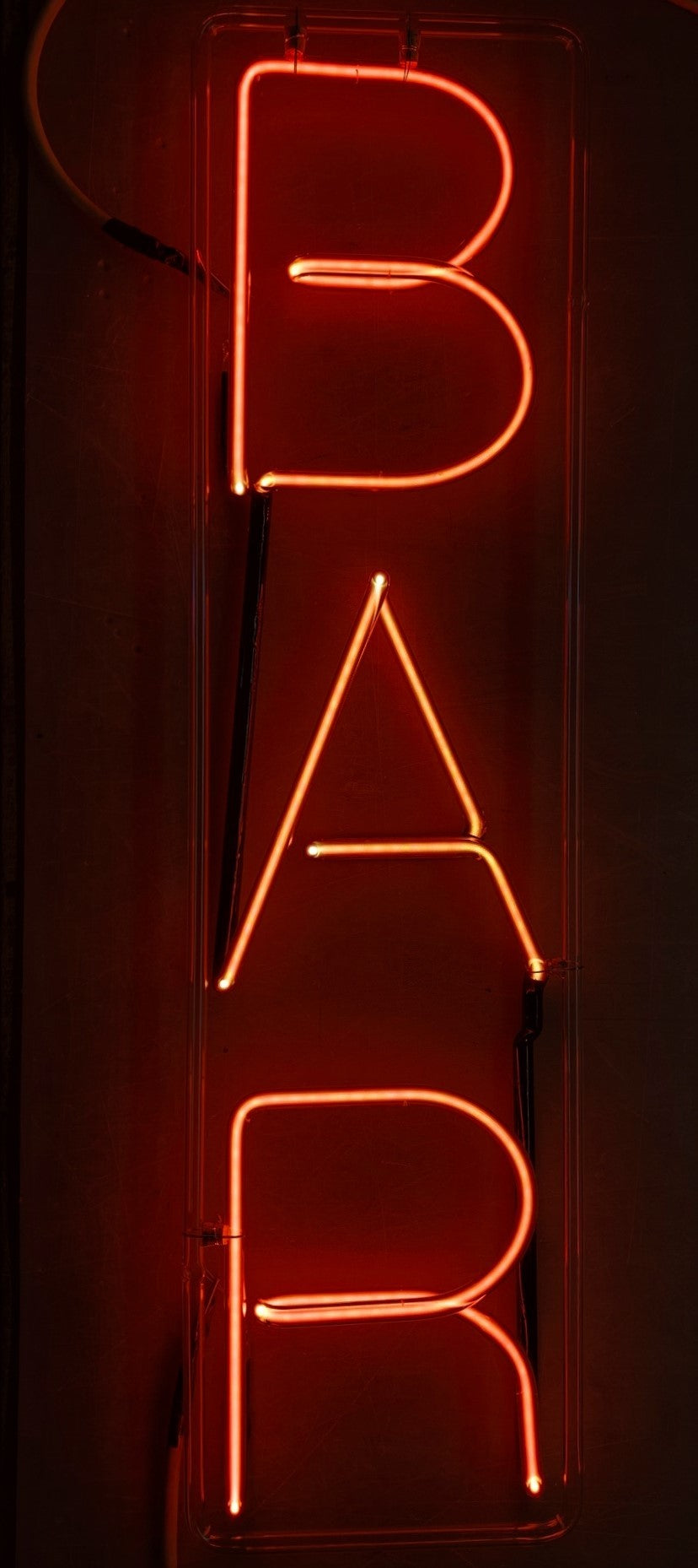 BAR neon sign