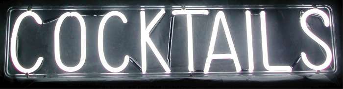 COCKTAIL neon sign
