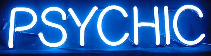 PSYCHIC neon sign