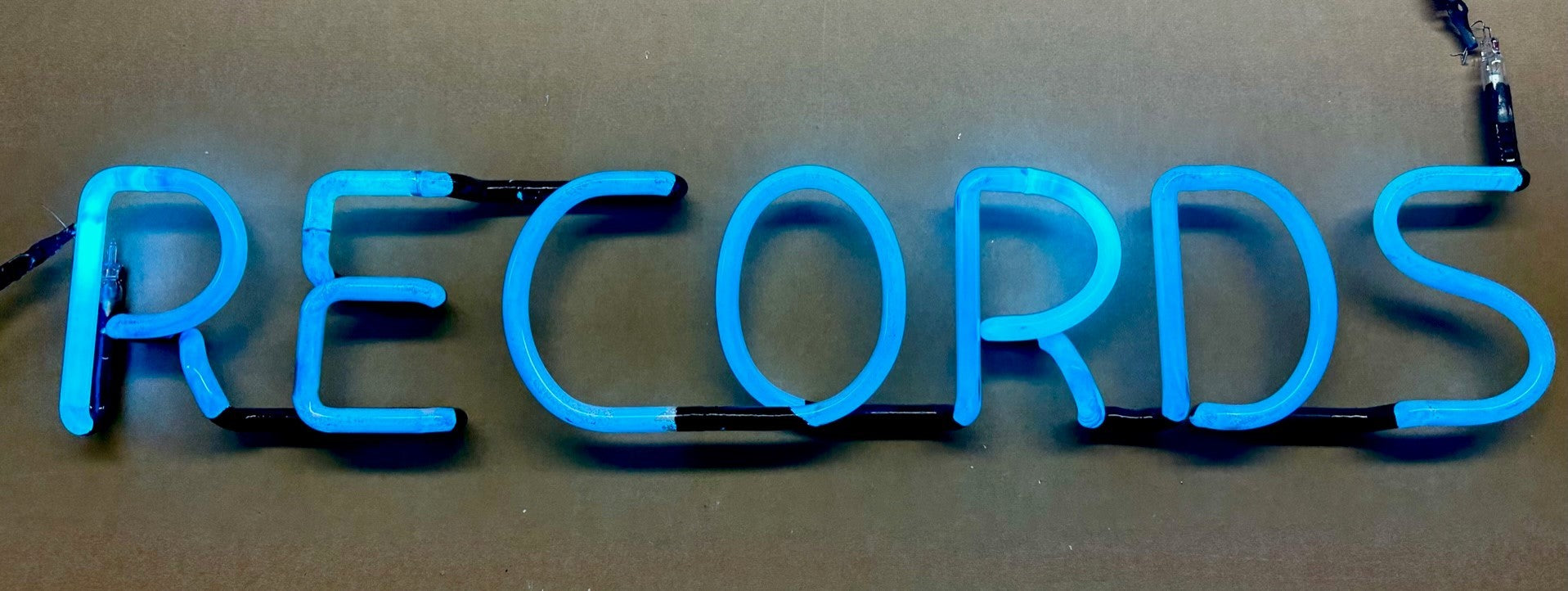 RECORDS neon sign