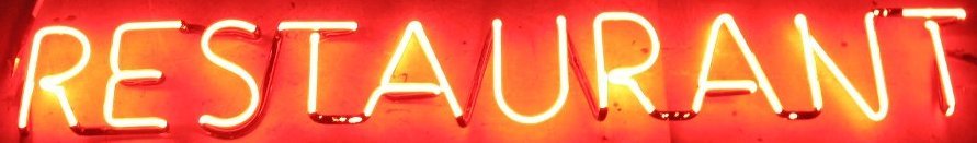 RESTAURANT neon sign