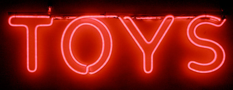 TOYS neon sign